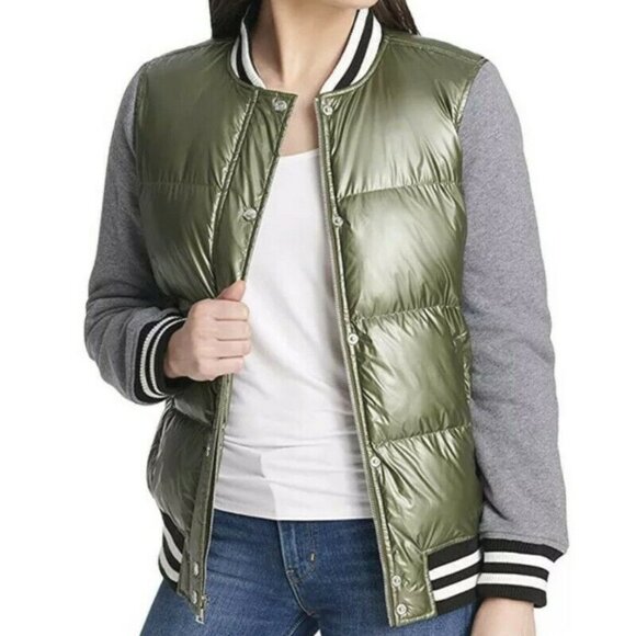 Levi's Jackets & Blazers - NWT Levi's Mix Media Quilted Varsity Bomber Jacket
